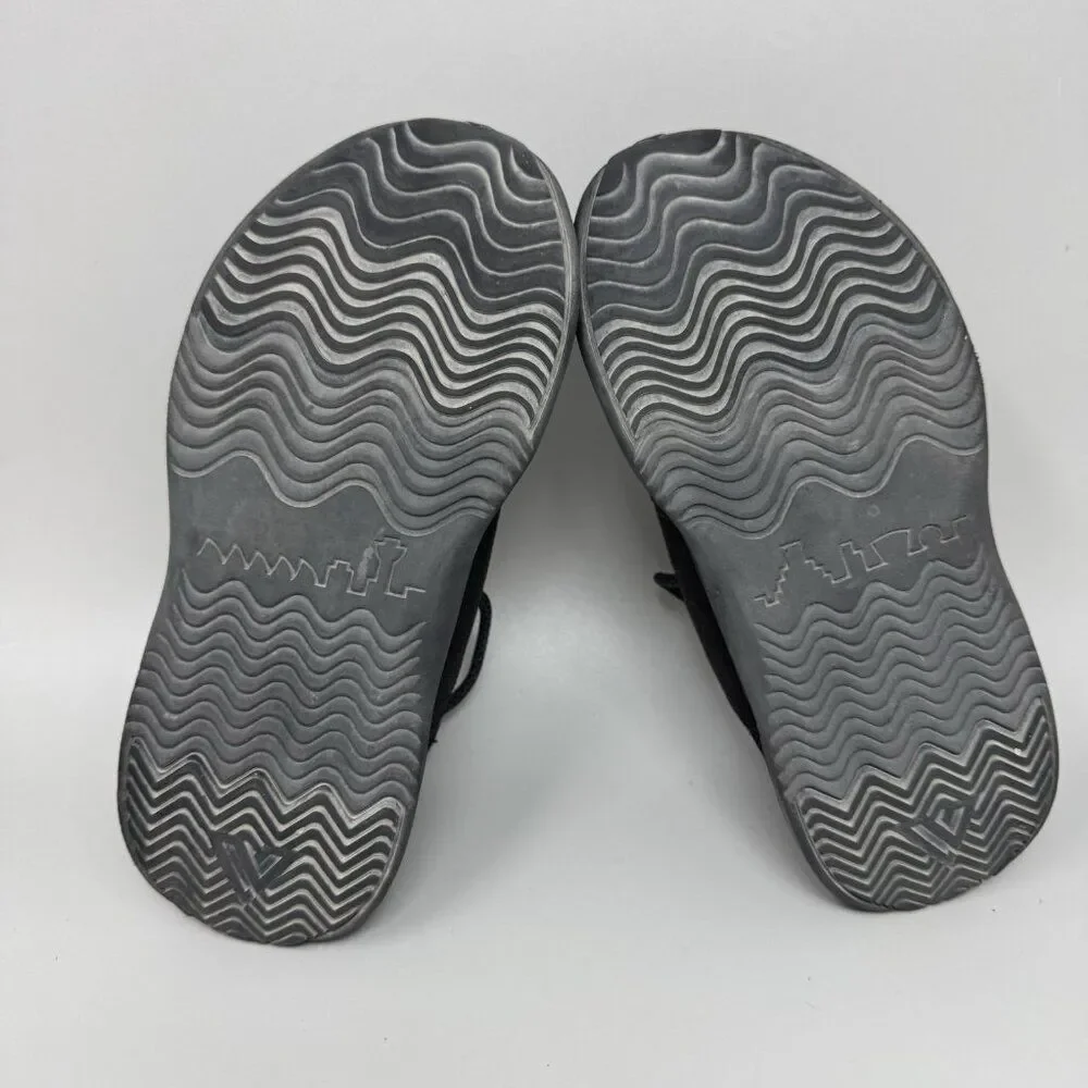 Vessi Everyday Classic Waterproof Women's Size 5 Travel Sneakers Black Shoes